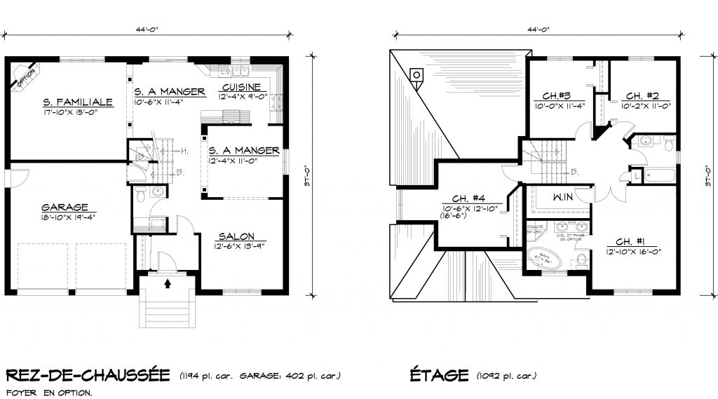 CHATELET 2 PLAN DE VENTE 1 1 1024x569 - Chatelet de Luxe