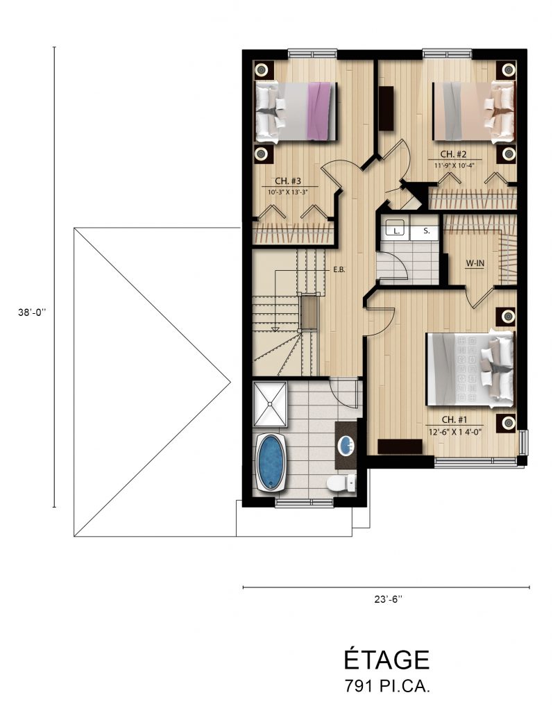 Plancher William etage 04 1 797x1024 - William I