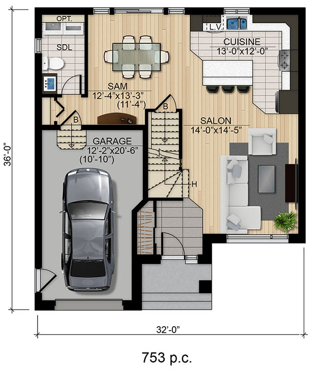 plancher Vision harmonia RDC - Vision Harmonia